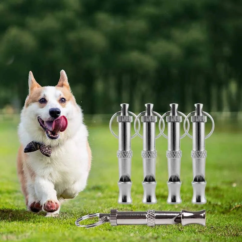 Adjustable Dog Whistle for Bark Control with Keychain - Smarsty