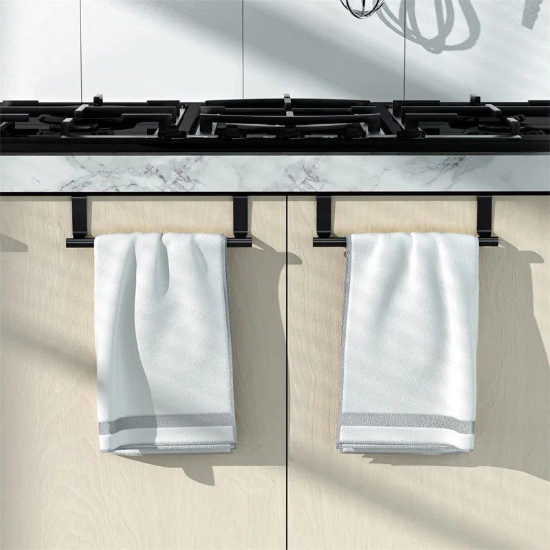 Stainless Steel Over Door Towel Rack for Space Saving - Smarsty