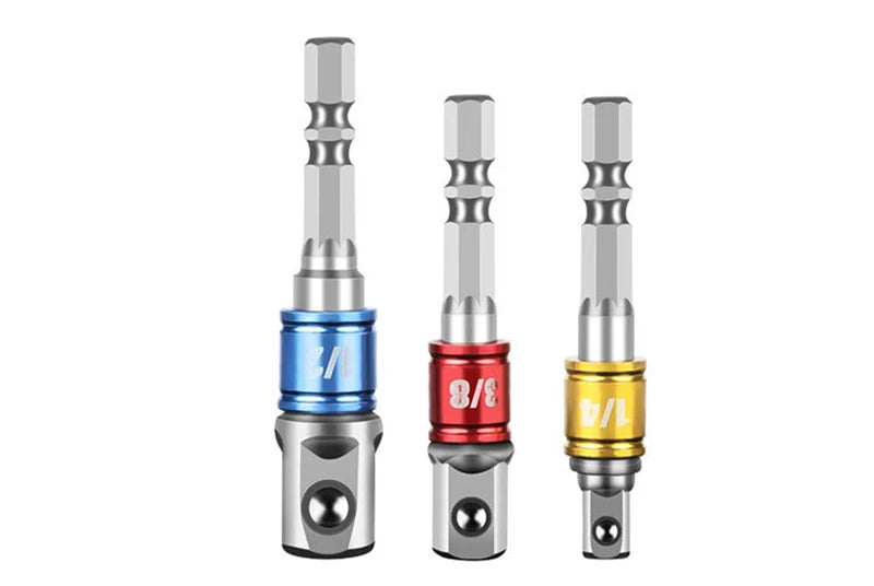 3pcs Quick Release Screwdriver Bit Holder Set - Smarsty