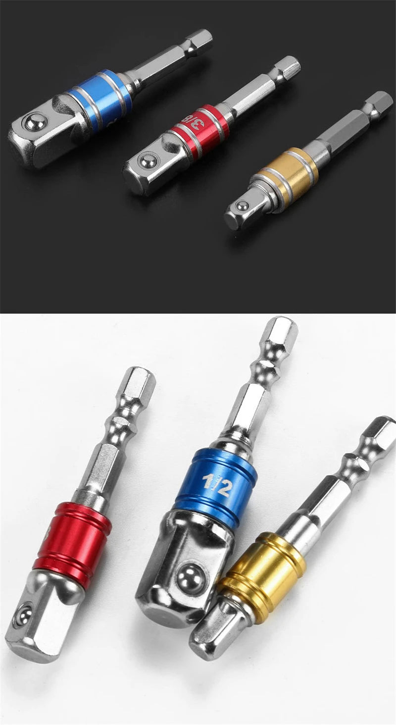 3pcs Quick Release Screwdriver Bit Holder Set - Smarsty