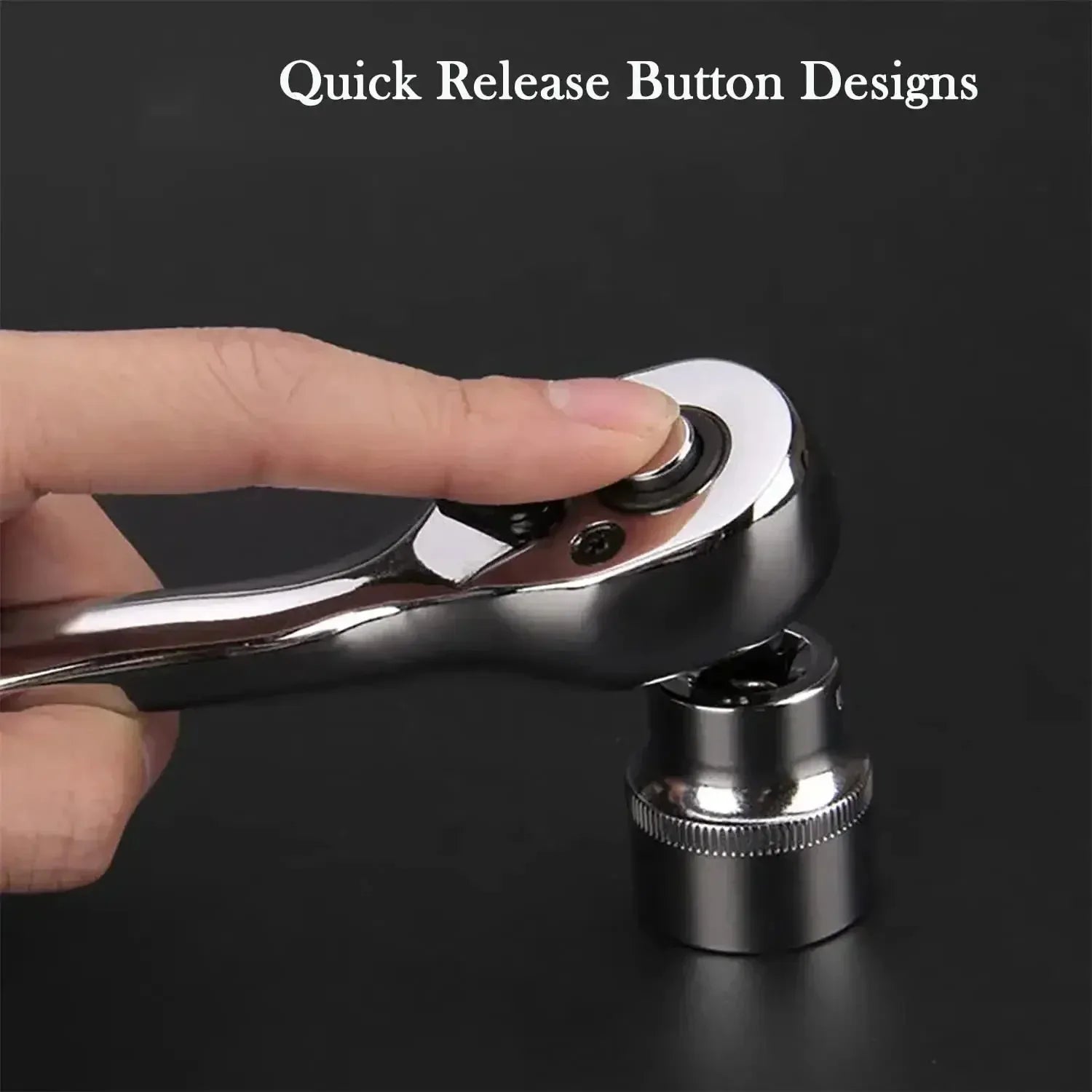 Durable 1/4 Inch Ratchet Socket Wrench Set - Smarsty