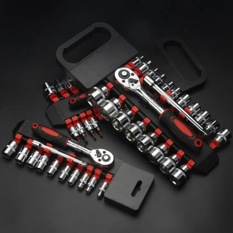 Durable 1/4 Inch Ratchet Socket Wrench Set - Smarsty