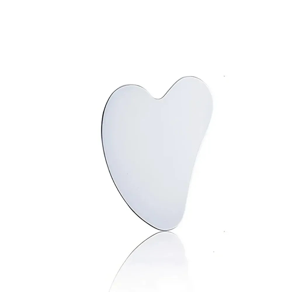 Heart Shape Stainless Steel Gua Sha Board for Muscle Relief - Smarsty