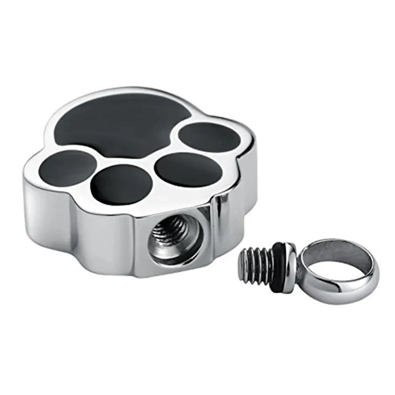 Pet Paw Print Cremation Jewelry Necklace for Ashes - Smarsty