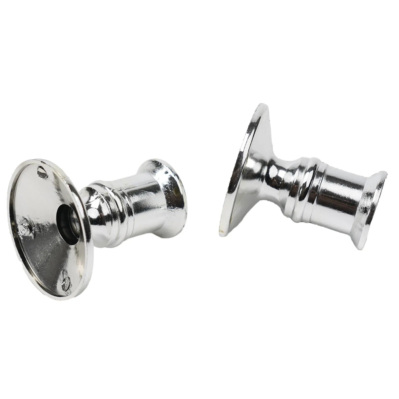 Silver Gold Taper Candle Holders Set for Elegant Home Decor - Smarsty