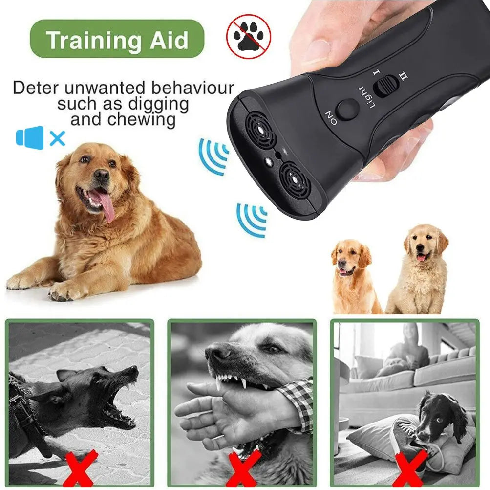 Ultrasonic Dog Bark Control Device for Effective Training - Smarsty
