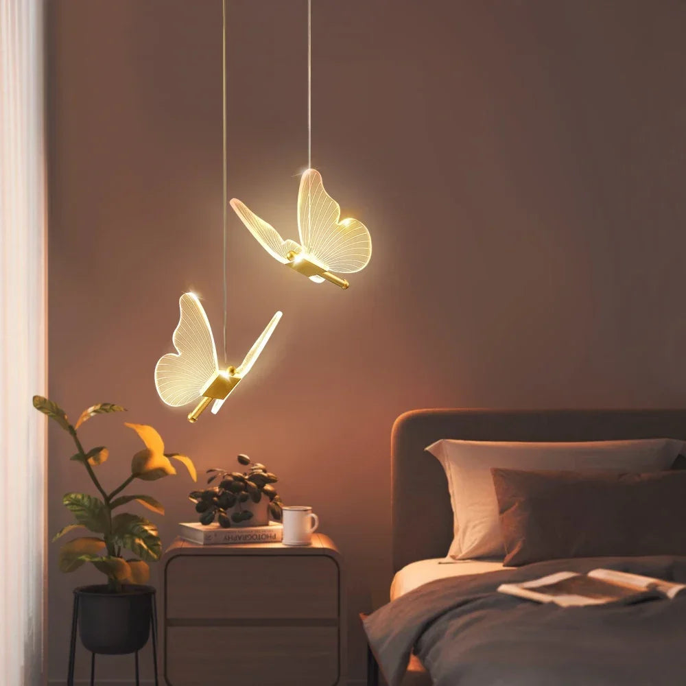 Modern LED Butterfly Pendant Light for Stylish Home Decor - Smarsty