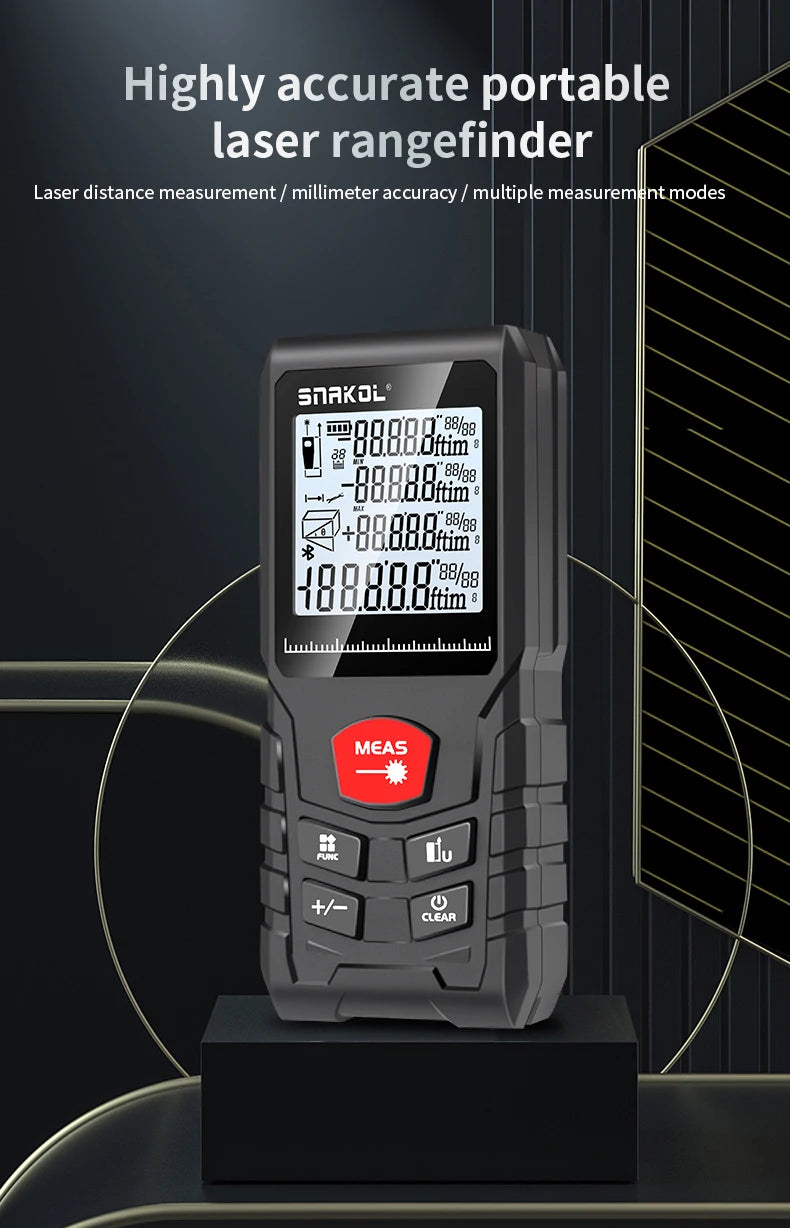 Snakol Laser Distance Meter with High Accuracy Measurement - Smarsty