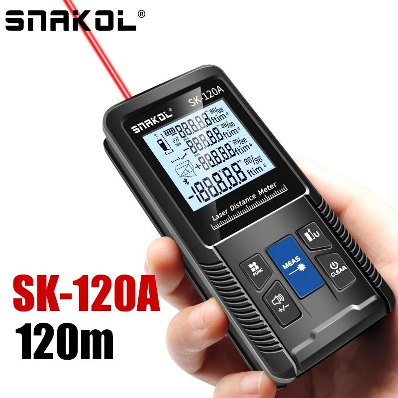 Snakol Laser Distance Meter with Rechargeable Battery - Smarsty