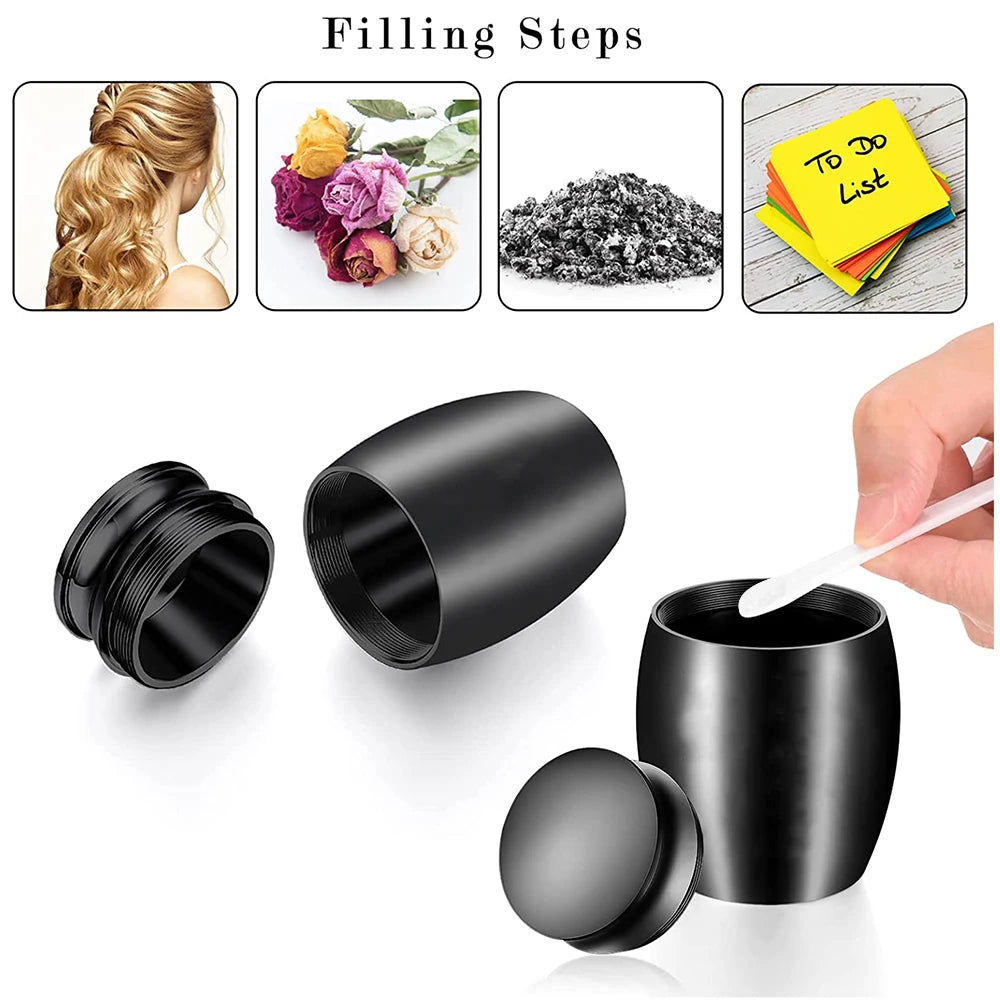 Mini Urns for Ashes with Elegant Candle Carving - Smarsty