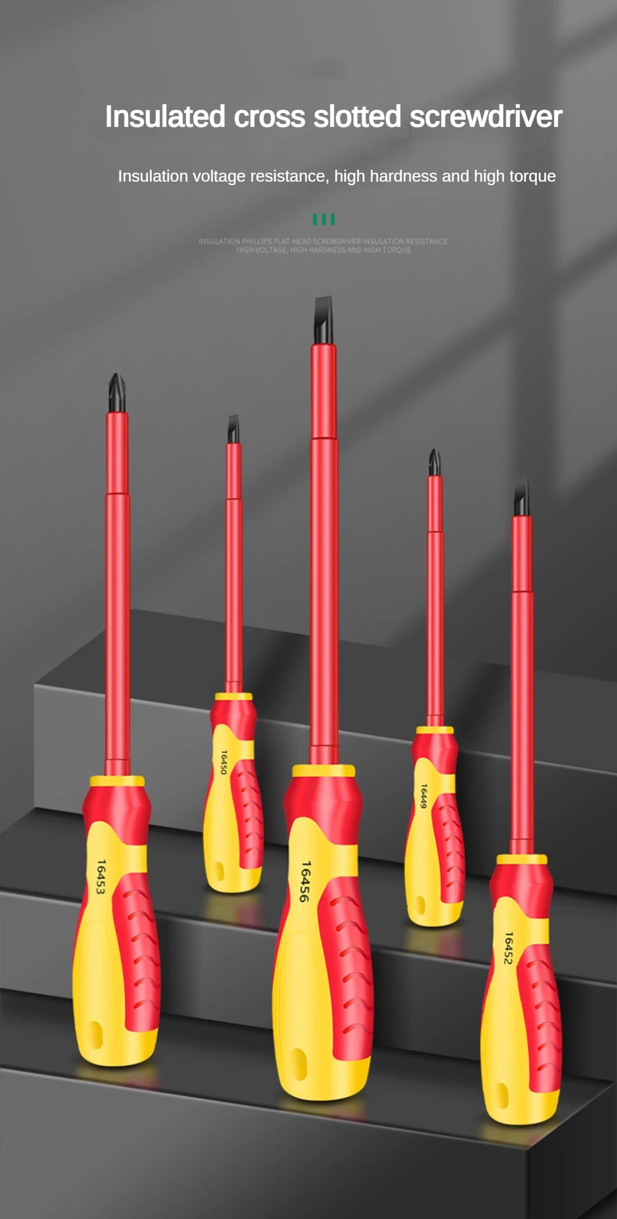 Insulated Screwdriver Set for Safe Electrical Work - Smarsty