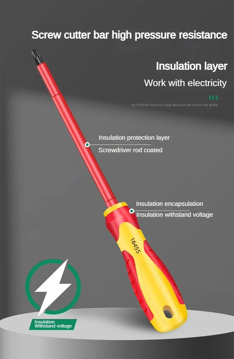 Insulated Screwdriver Set for Safe Electrical Work - Smarsty