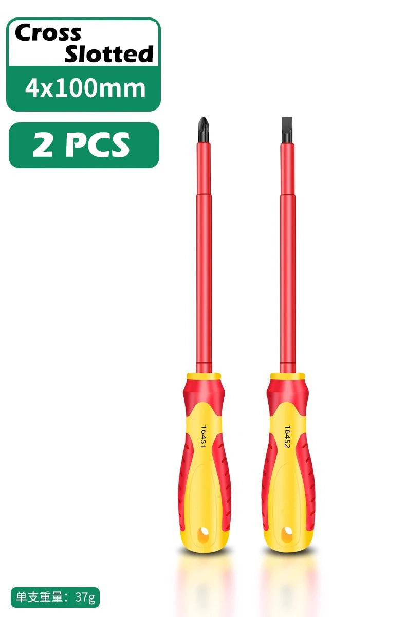 Insulated Screwdriver Set for Safe Electrical Work - Smarsty