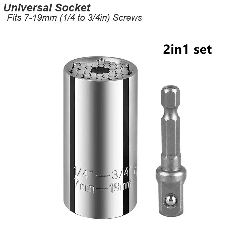 Universal Socket Wrench Set for Easy Home Repairs - Smarsty