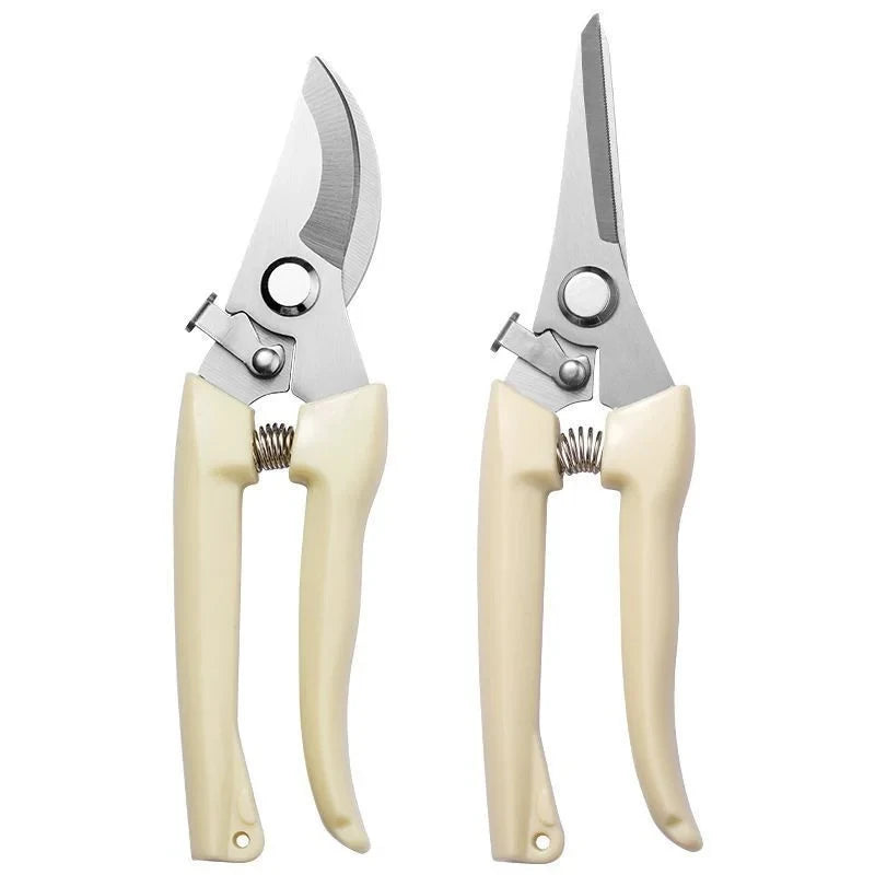 Stainless Steel Pruning Scissors for Effortless Garden Cutting - Smarsty