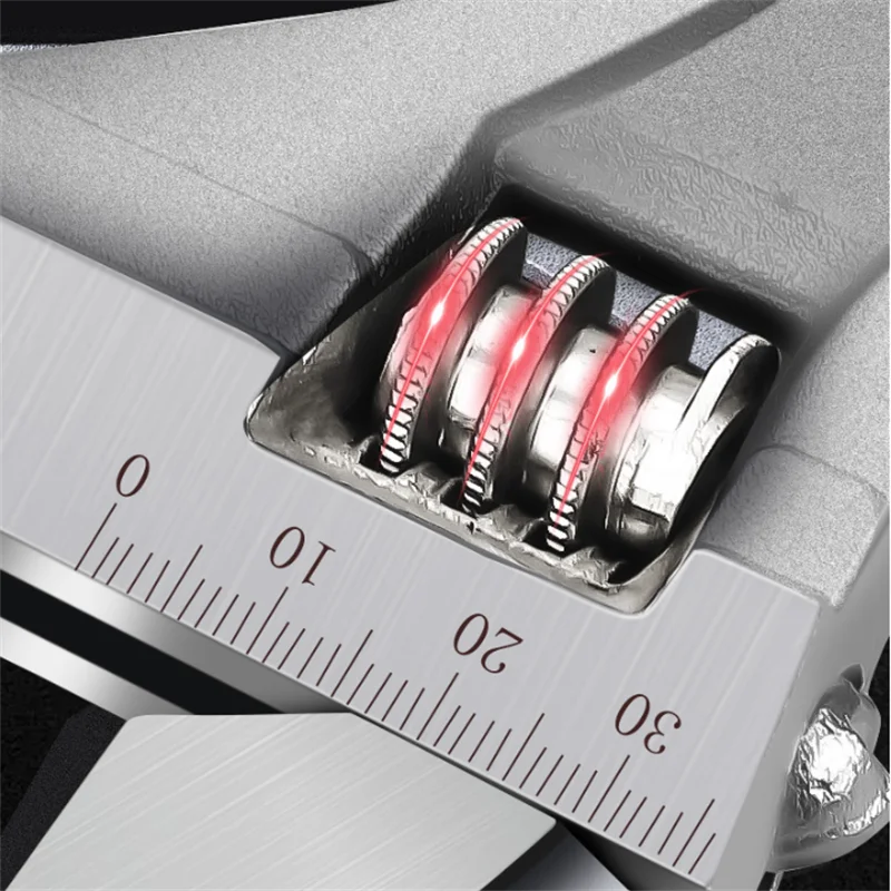 Heavy-Duty Adjustable Wrench for Automotive and Bathroom Repairs - Smarsty