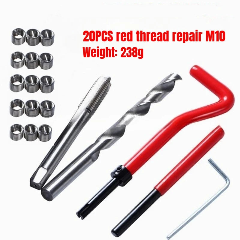 ZEXEF Thread Repair Kit for M5 to M12 Sizes - Smarsty