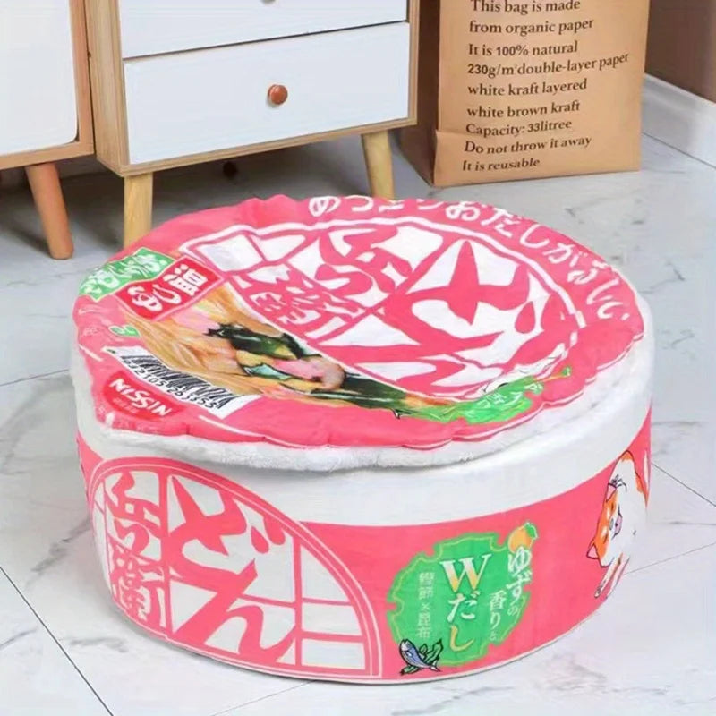 Cozy Instant Noodle Pet Bed for Dogs and Cats - Smarsty
