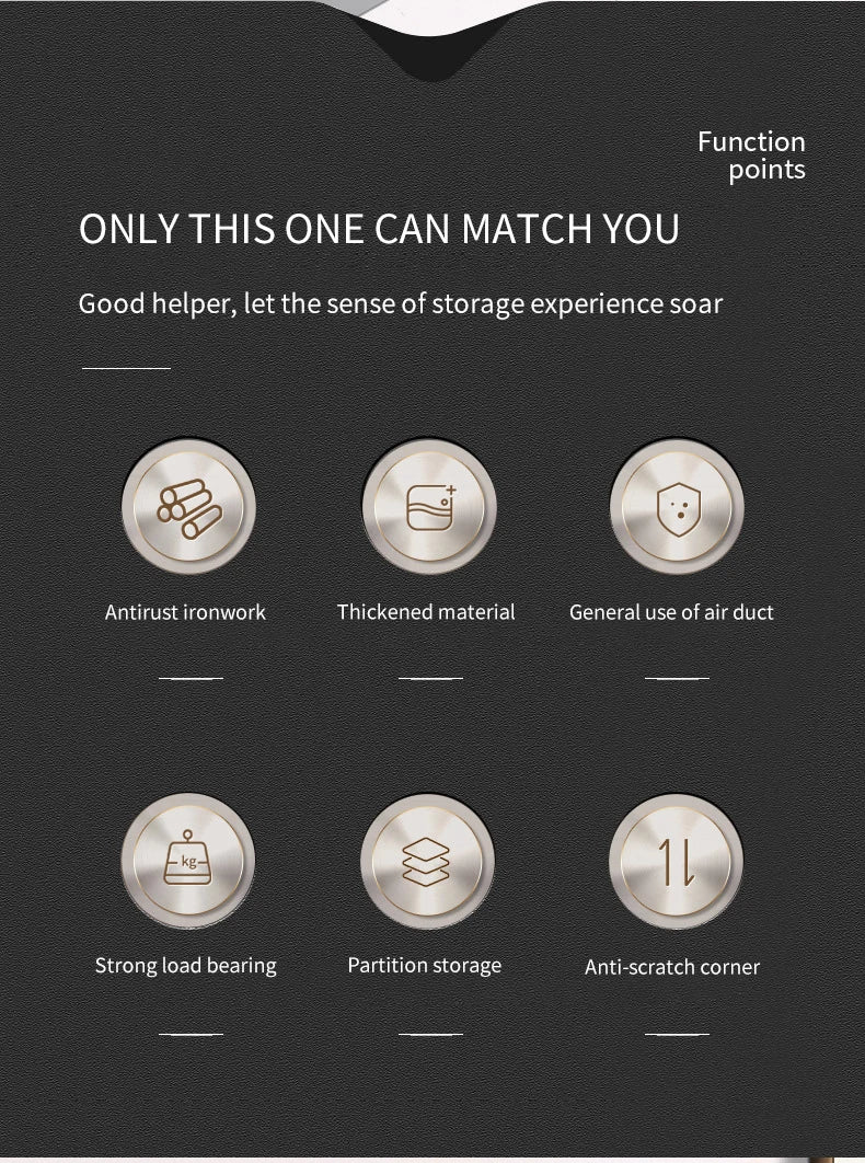 Wall Mounted Hair Dryer Holder Organizer for Bathroom - Smarsty