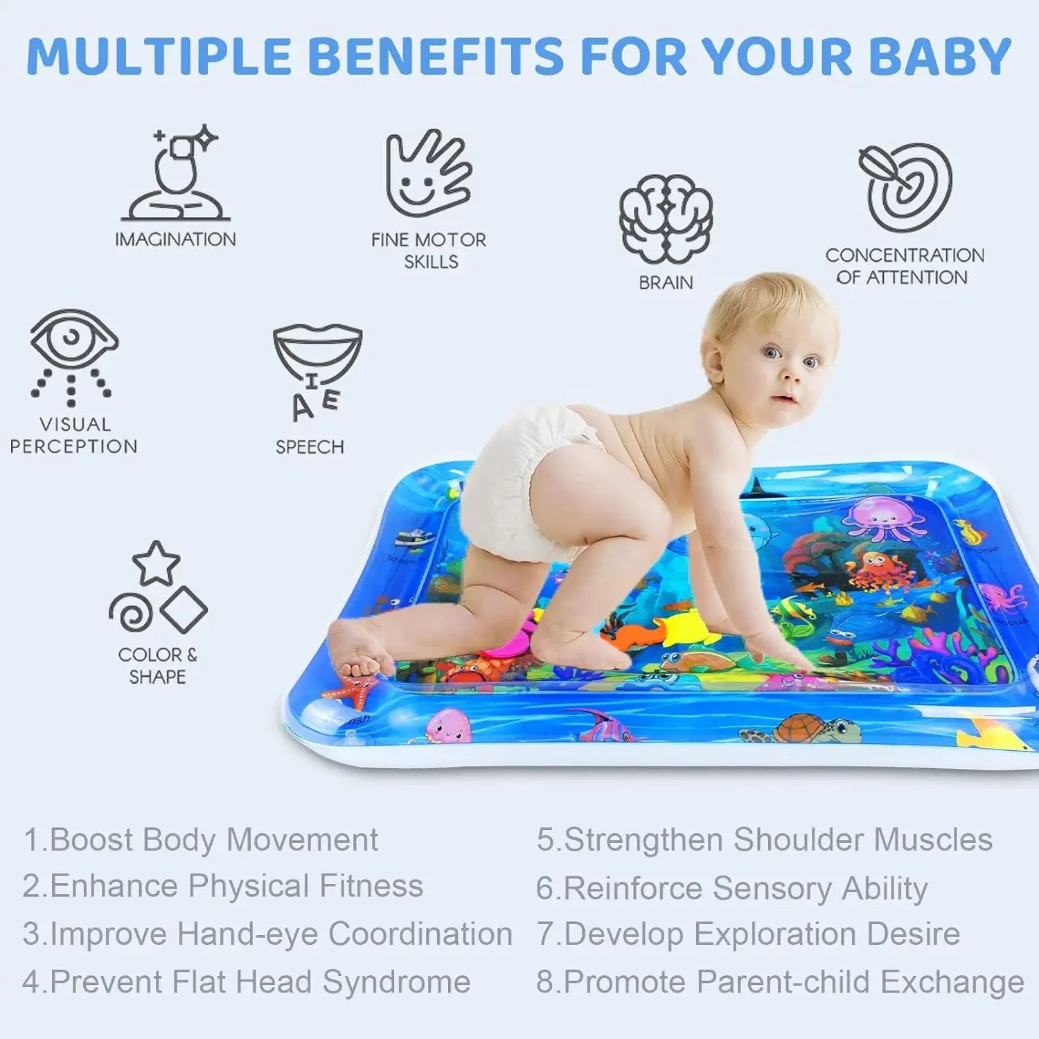 Thickened Inflatable Water Play Mat for Pets - Smarsty