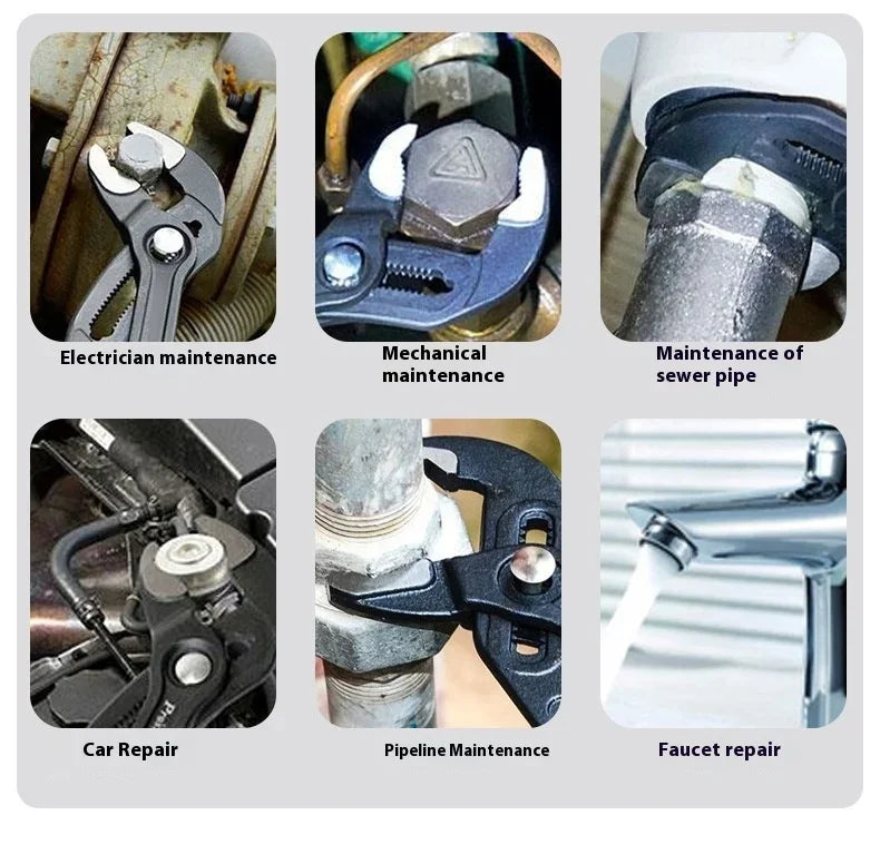 Adjustable Water Pump Pliers for Quick Plumbing Solutions - Smarsty