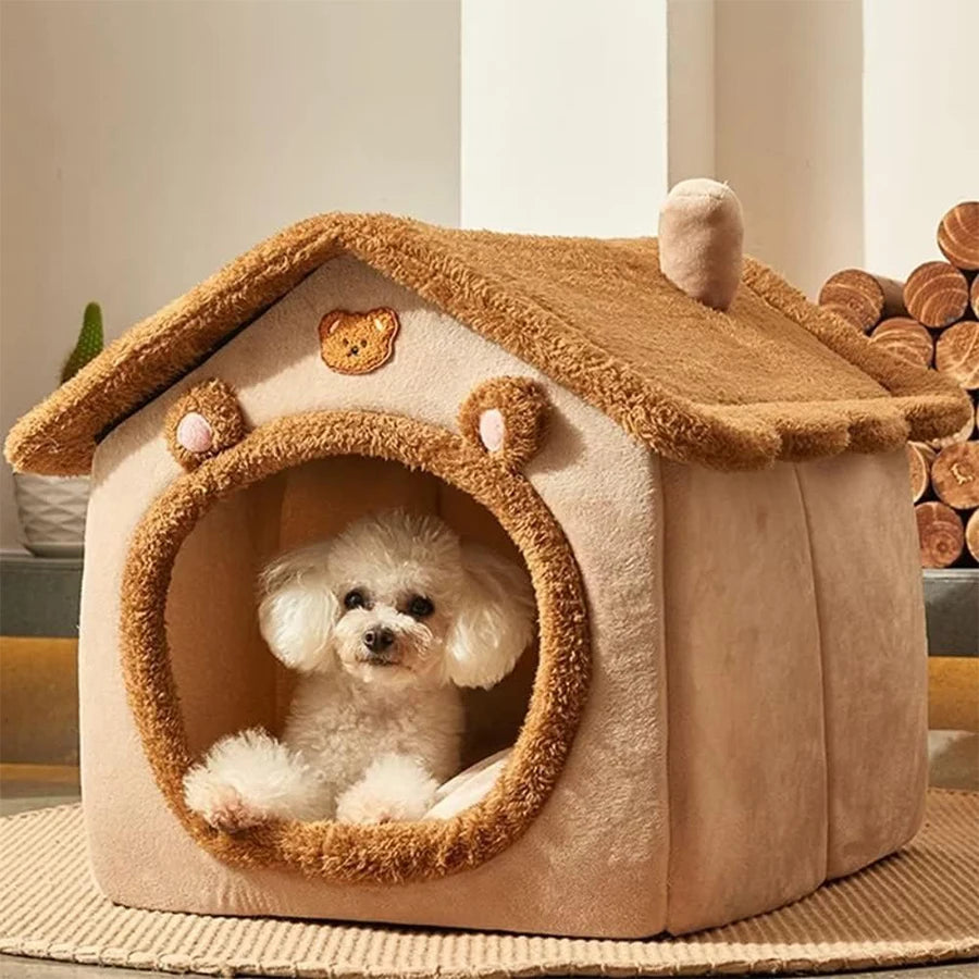 Foldable Pet House for Cats and Small Dogs - Smarsty