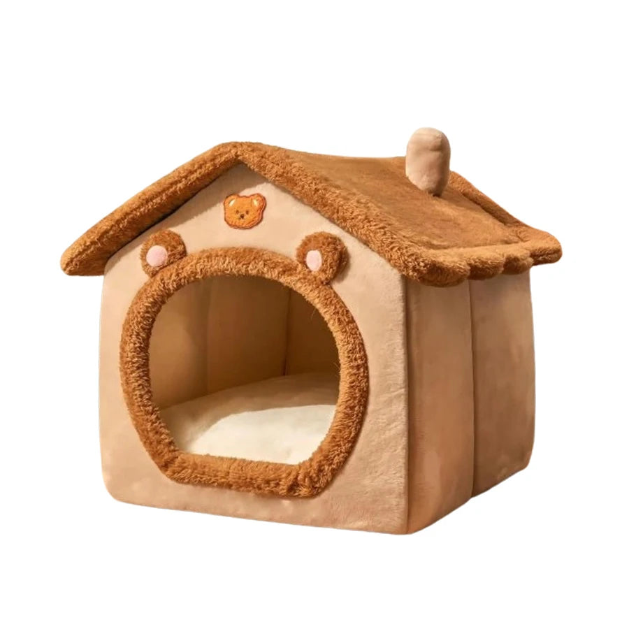 Foldable Pet House for Cats and Small Dogs - Smarsty