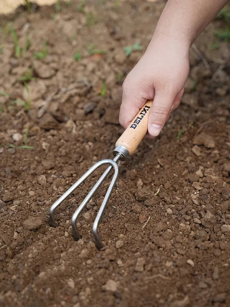 Garden Shovel Rake Spade Set for Easy Planting - Smarsty