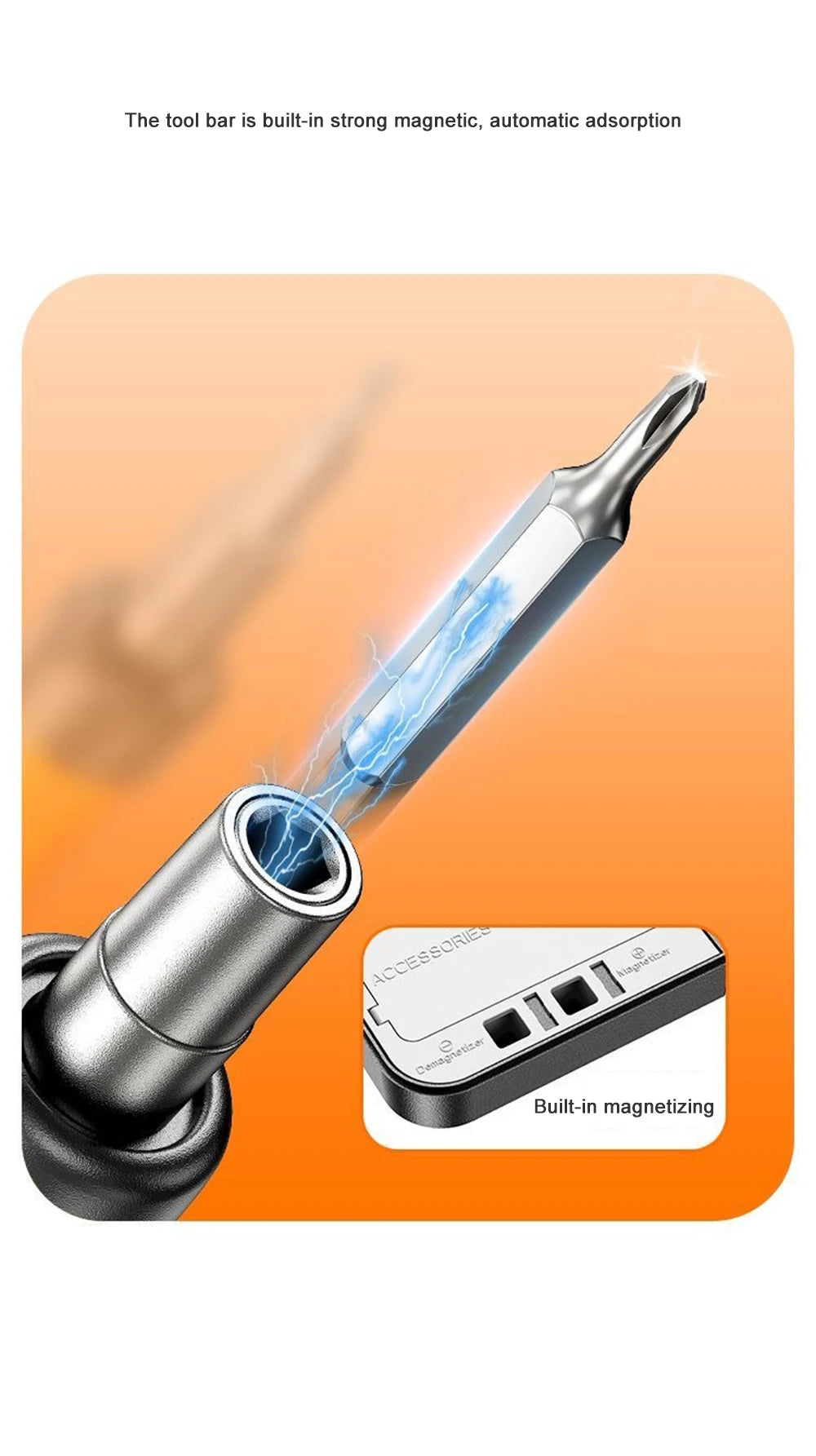 Rechargeable Electric Screwdriver Set for Mobile Repair - Smarsty