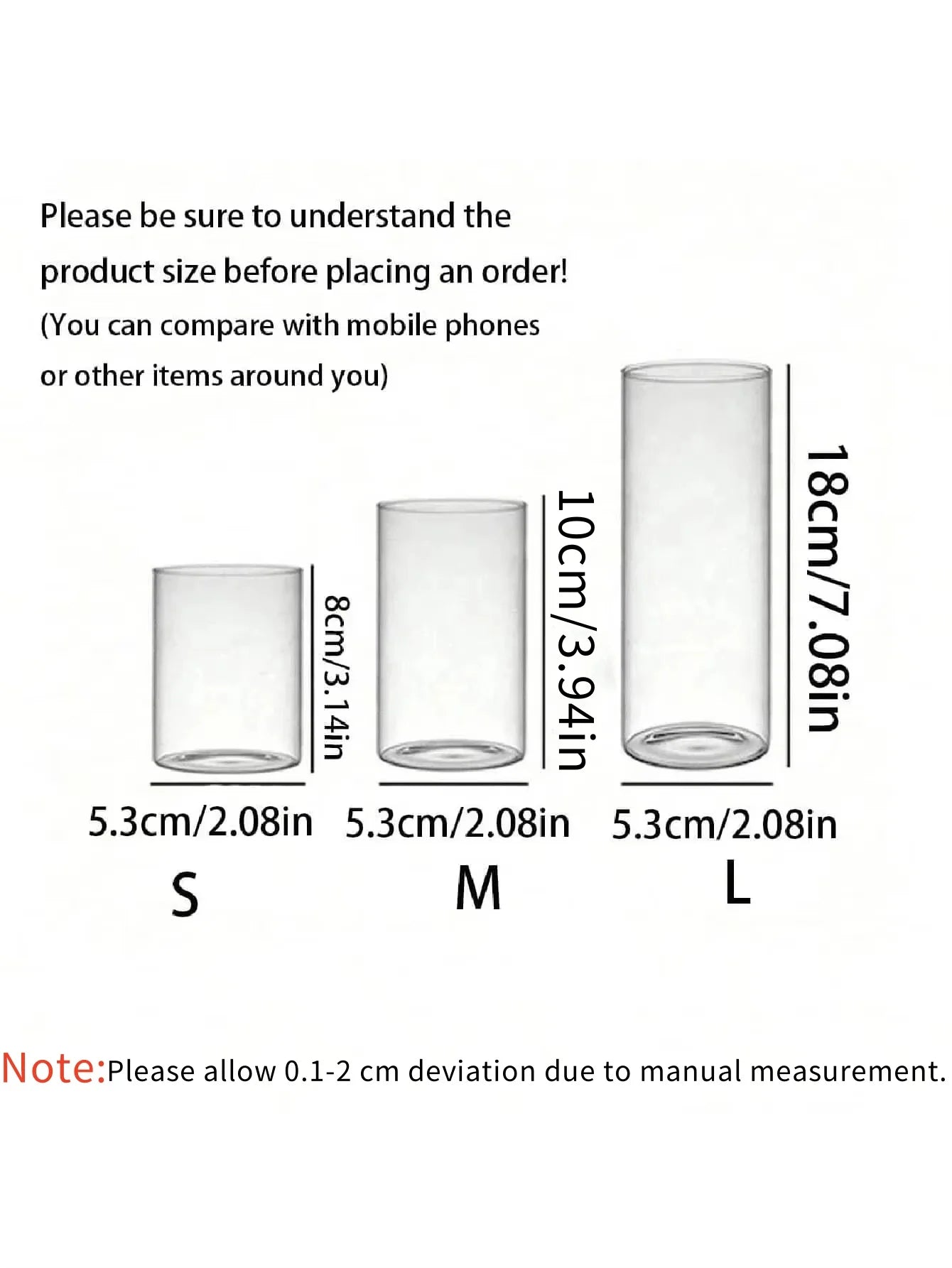 Clear Cylinder Glass Candle Holder for Elegant Weddings - Smarsty