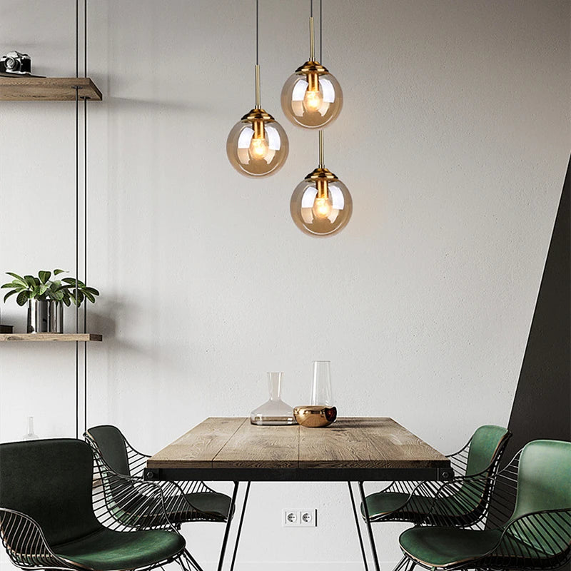 Modern Luxury LED Glass Pendant Lamp for Stylish Spaces - Smarsty