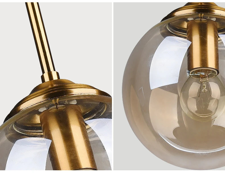 Modern Luxury LED Glass Pendant Lamp for Stylish Spaces - Smarsty