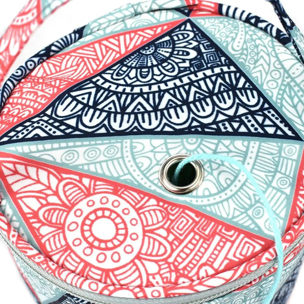 Cylindrical Yarn Storage Bag for Knitting and Crochet - Smarsty