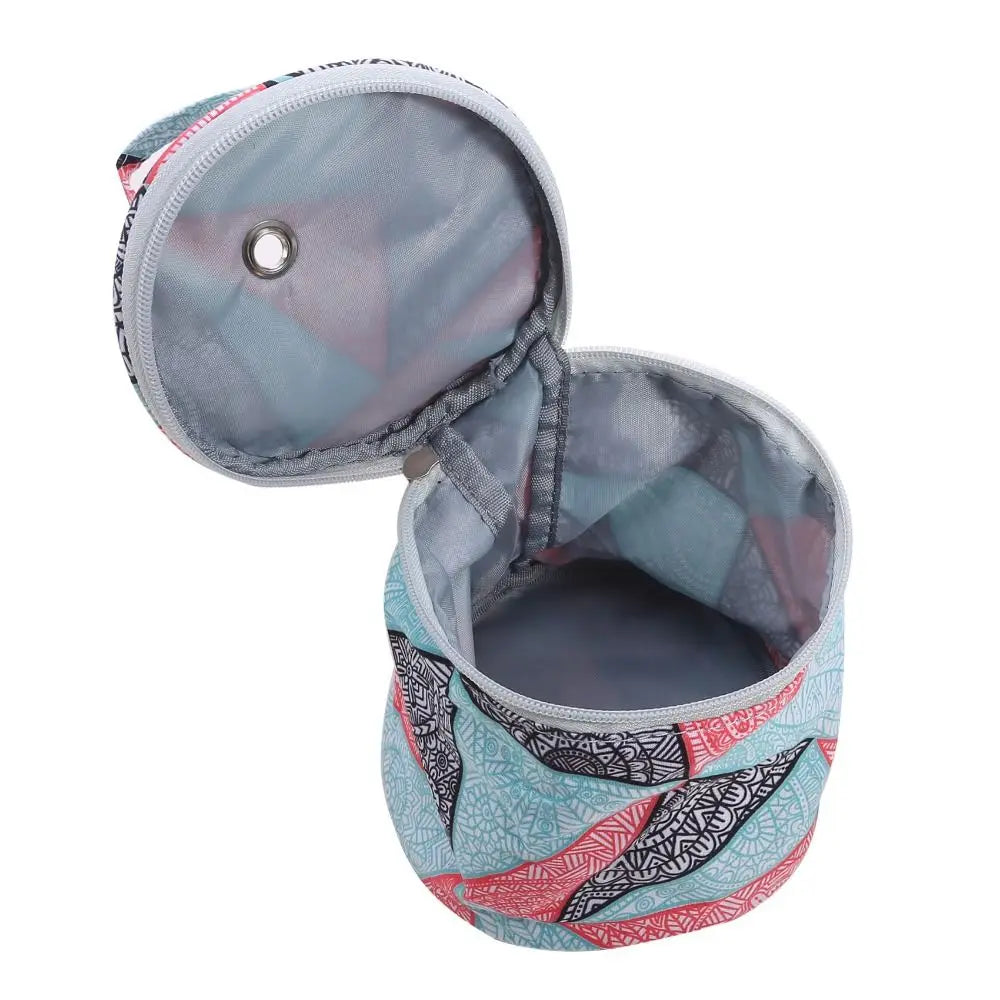 Cylindrical Yarn Storage Bag for Knitting and Crochet - Smarsty