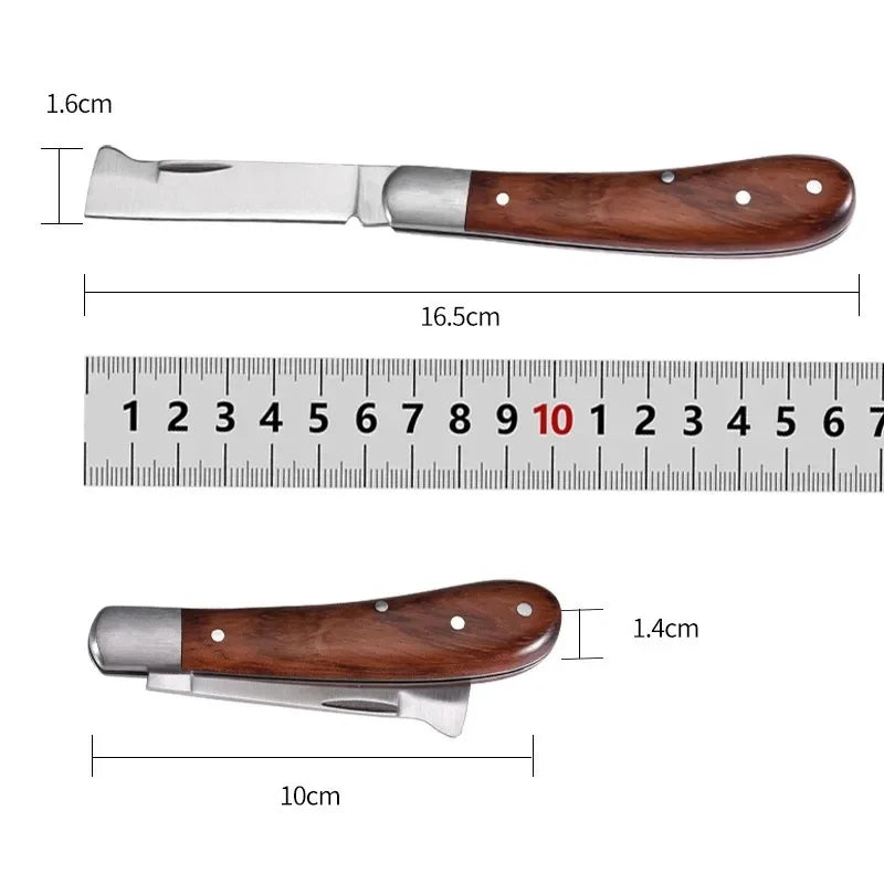 Folding Grafting Knife for Professional Gardeners Efficiency - Smarsty