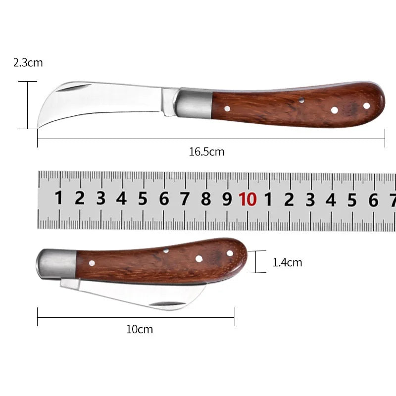 Folding Grafting Knife for Professional Gardeners Efficiency - Smarsty