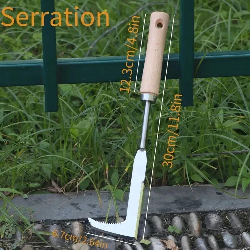 L Shaped Manual Weeding Tool for Easy Weed Removal - Smarsty