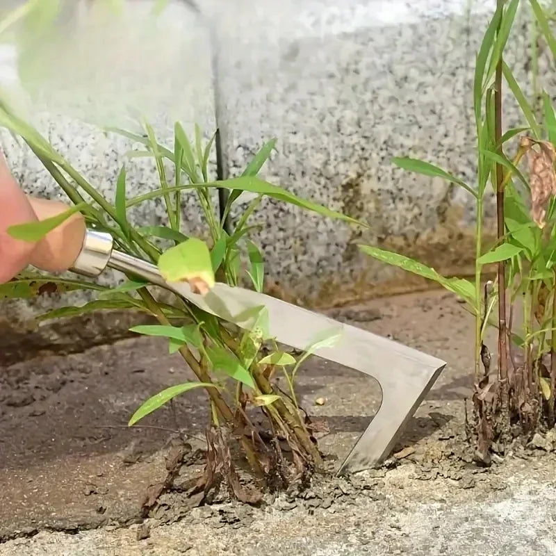 L Shaped Manual Weeding Tool for Easy Weed Removal - Smarsty