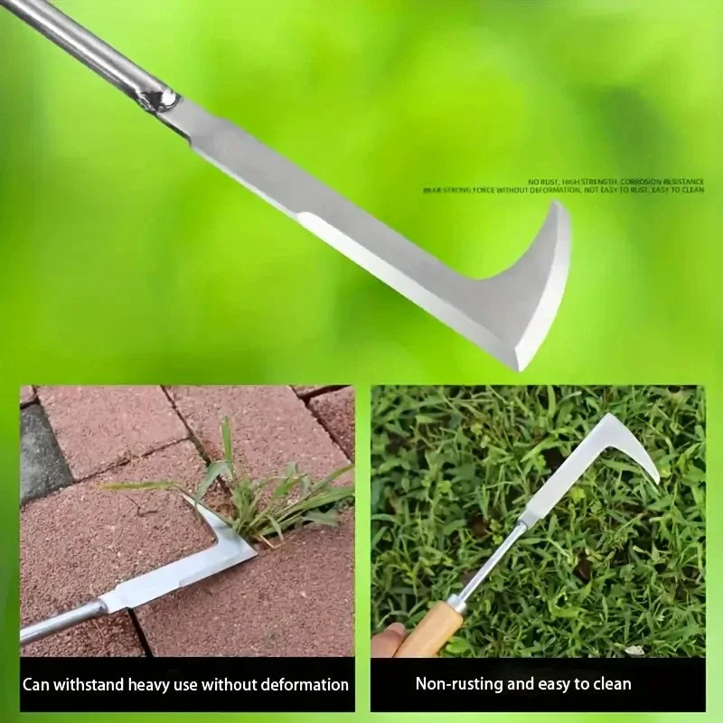 L Shaped Manual Weeding Tool for Easy Weed Removal - Smarsty