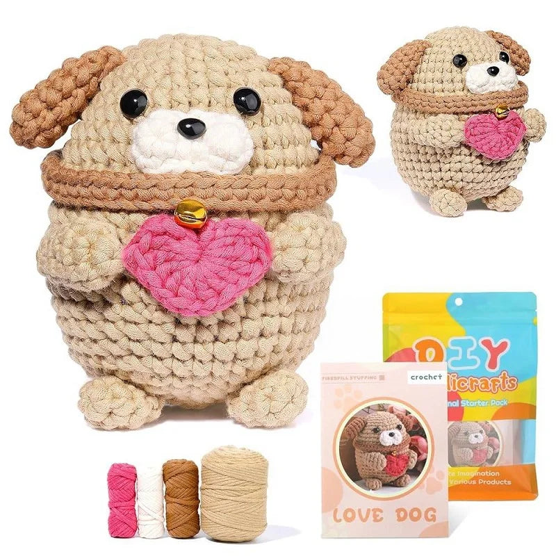 KRABALL Crochet Animal Kit For Beginners With Video Tutorial - Smarsty