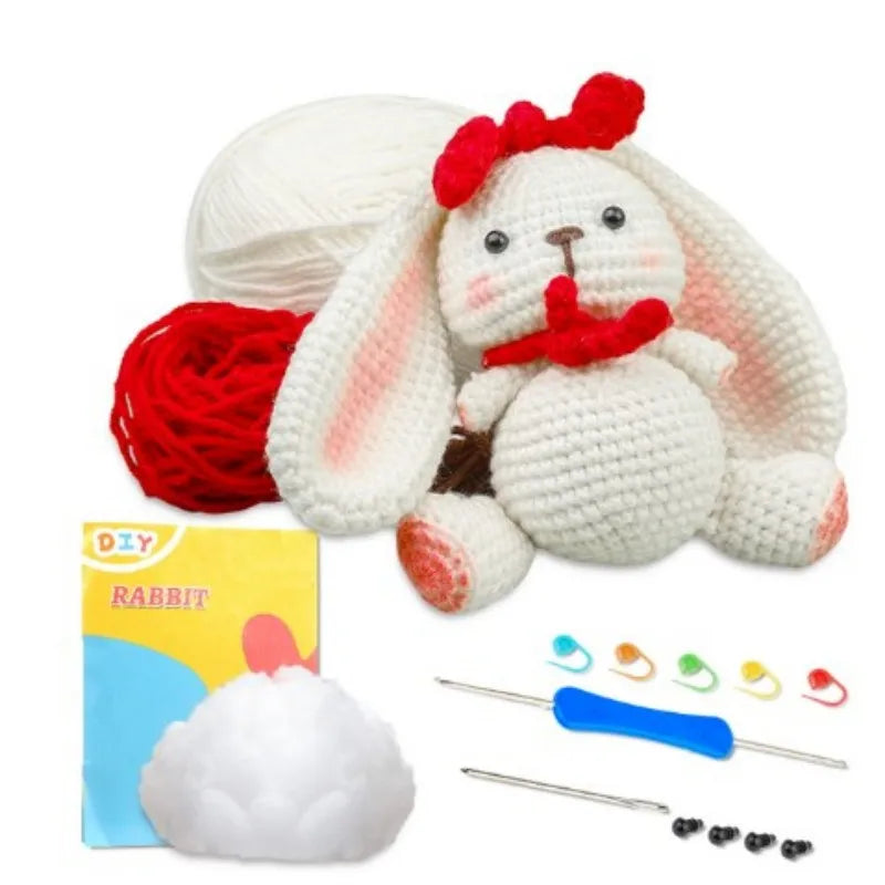 KRABALL Crochet Animal Kit For Beginners With Video Tutorial - Smarsty