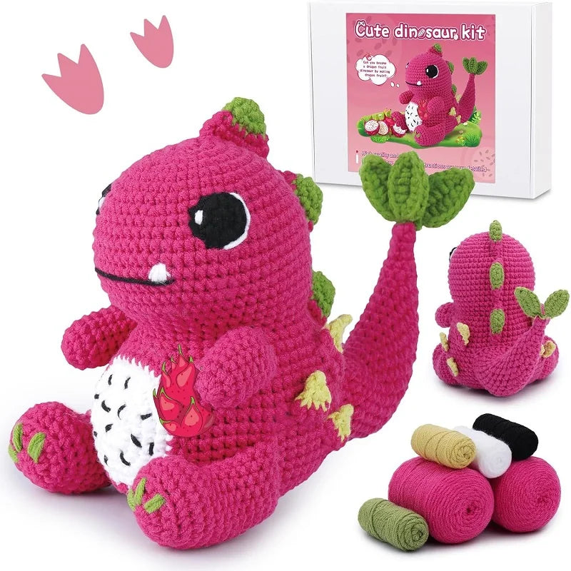 KRABALL Crochet Animal Kit For Beginners With Video Tutorial - Smarsty