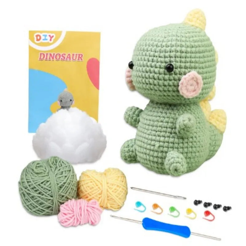 KRABALL Crochet Animal Kit For Beginners With Video Tutorial - Smarsty