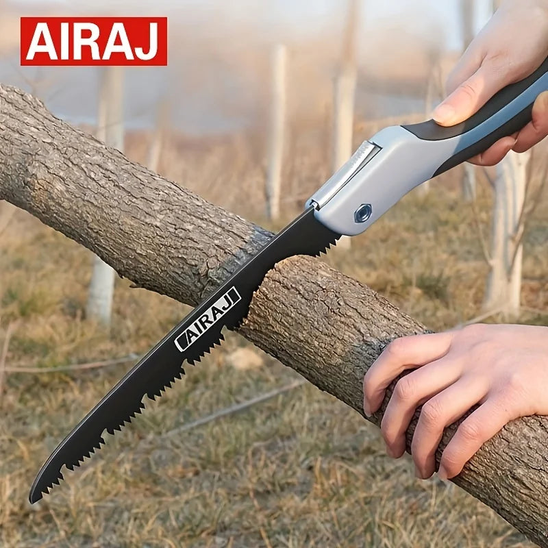 AIRAJ Folding Saw for Woodworking and Camping Safety - Smarsty