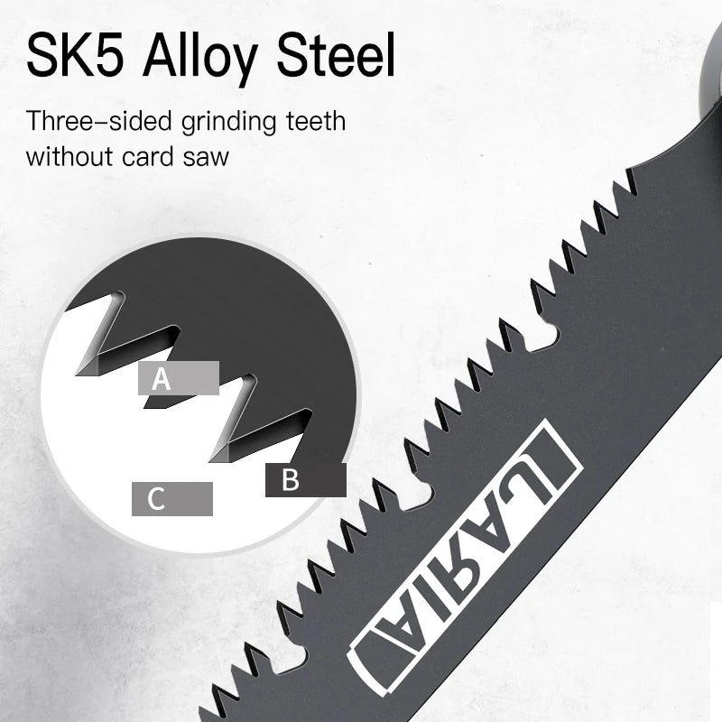 AIRAJ Folding Saw for Woodworking and Camping Safety - Smarsty