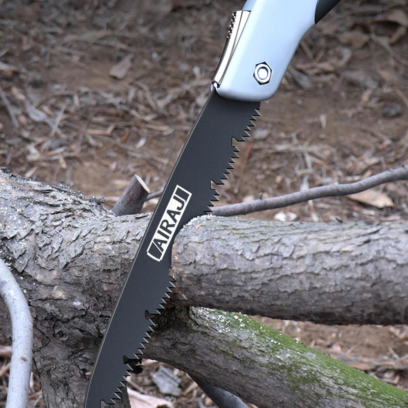 AIRAJ Folding Saw for Woodworking and Camping Safety - Smarsty
