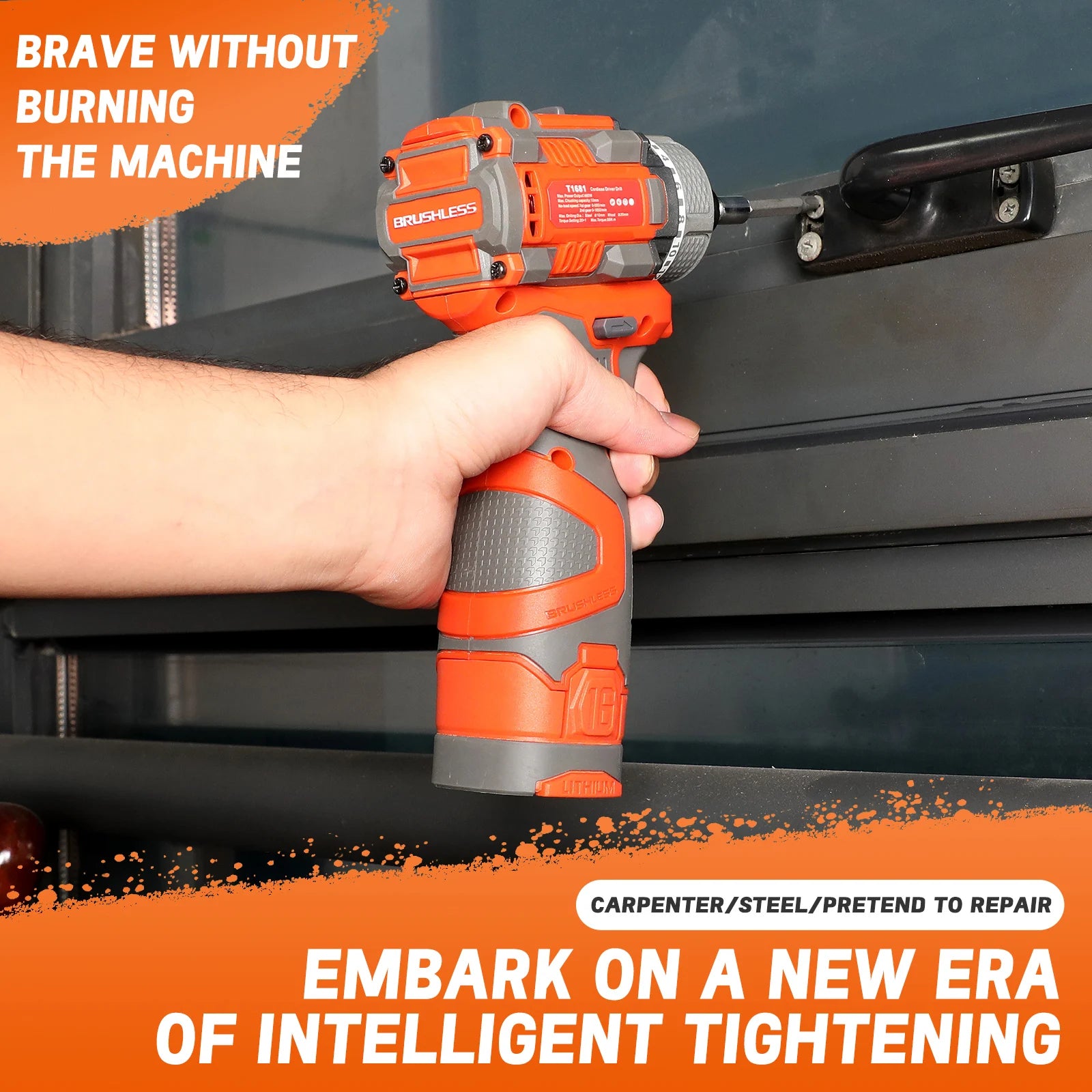 Cordless Brushless Electric Screwdriver Set for Easy DIY - Smarsty