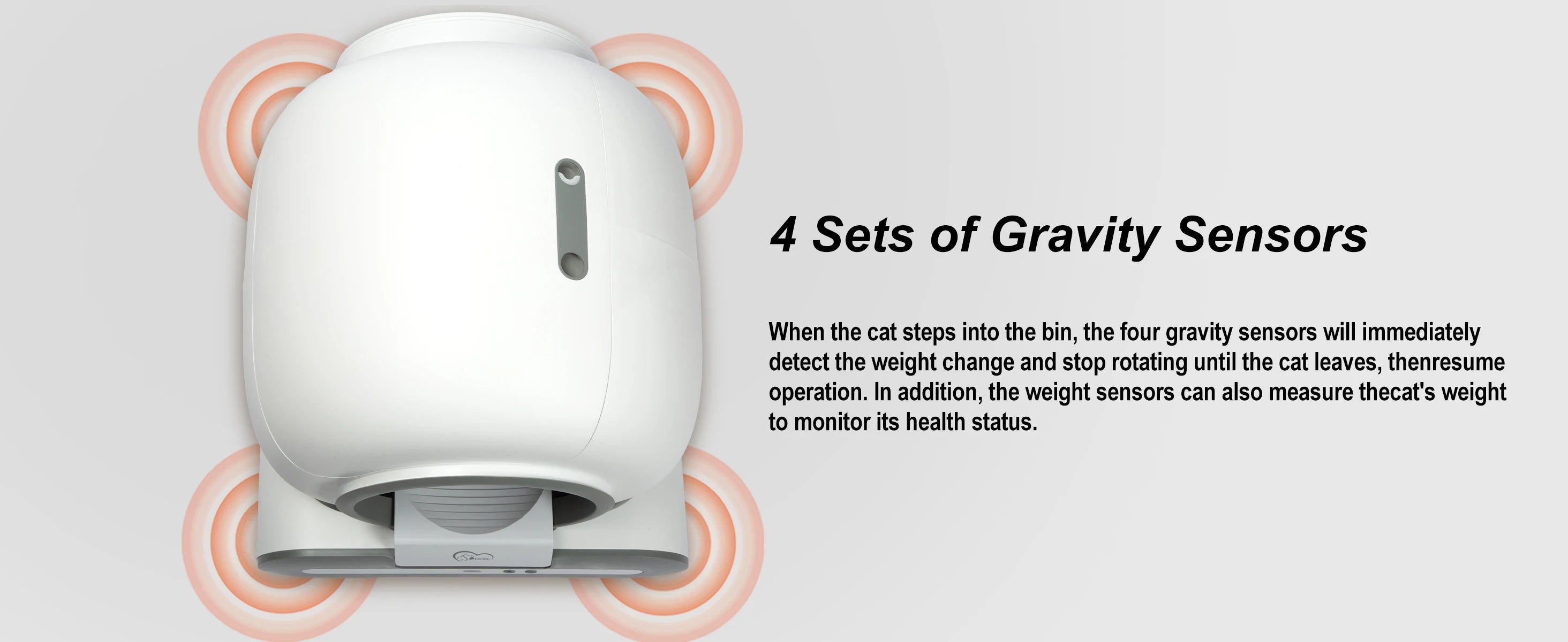DOEL Automatic Self Cleaning Cat Litter Box with App Control - Smarsty