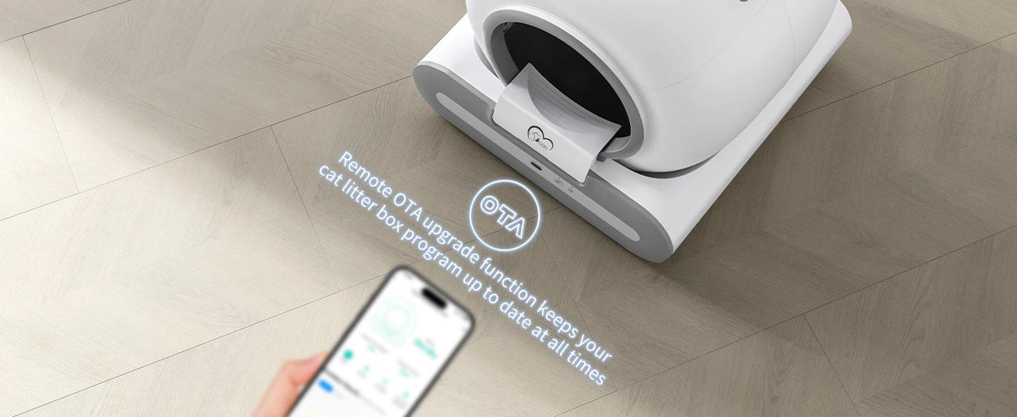 DOEL Automatic Self Cleaning Cat Litter Box with App Control - Smarsty