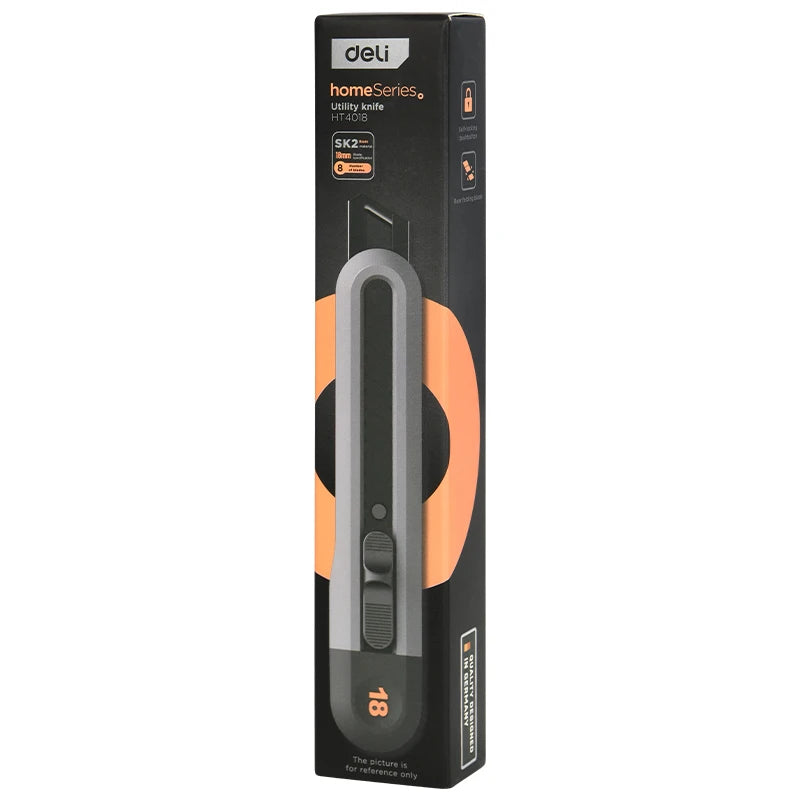Deli Snap-off Utility Knife for Versatile Cutting Tasks - Smarsty